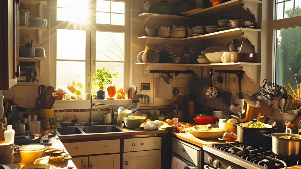 Cluttered kitchen counters can kill your home sale
