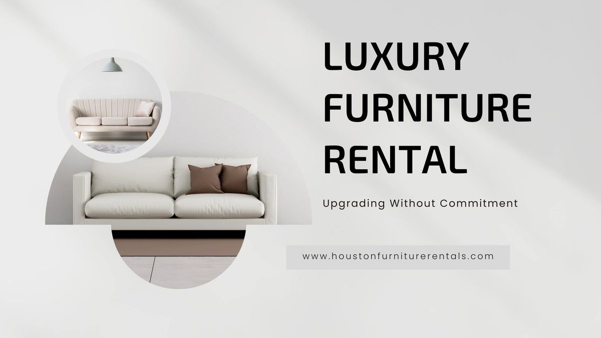 luxury furniture rental