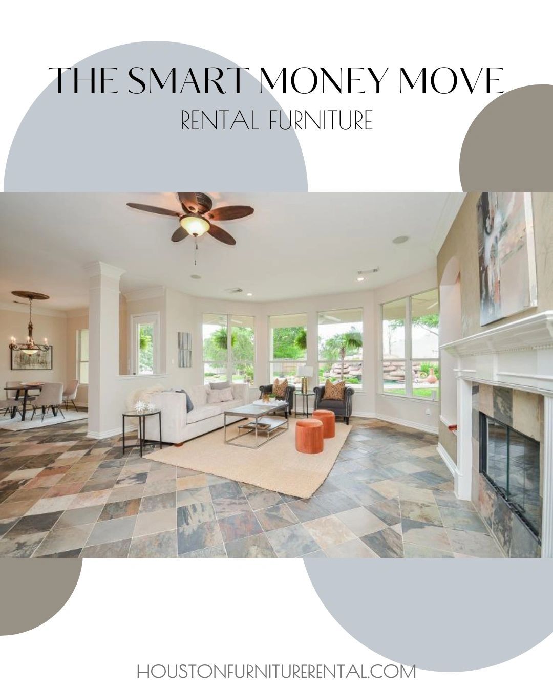 Luxury rental furniture