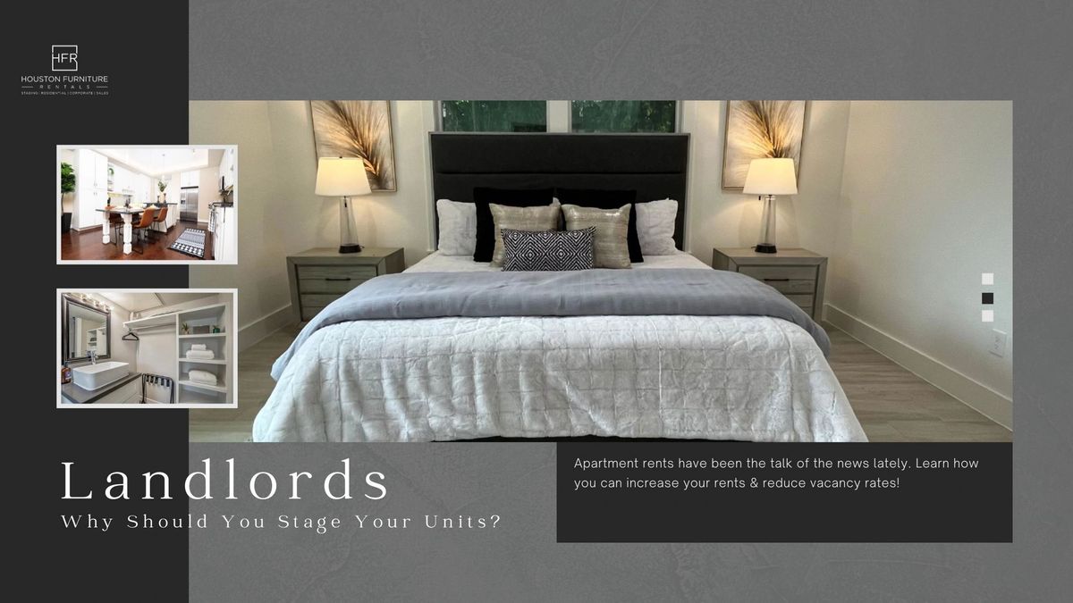 Why Apartment Owners Should Stage Their Units