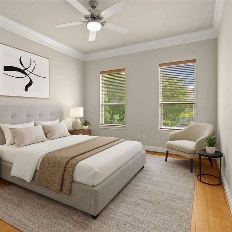 Home staged by Houston Furniture Rentals