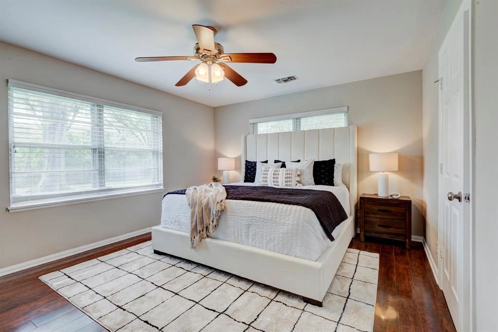 Home staged by Houston Furniture Rentals