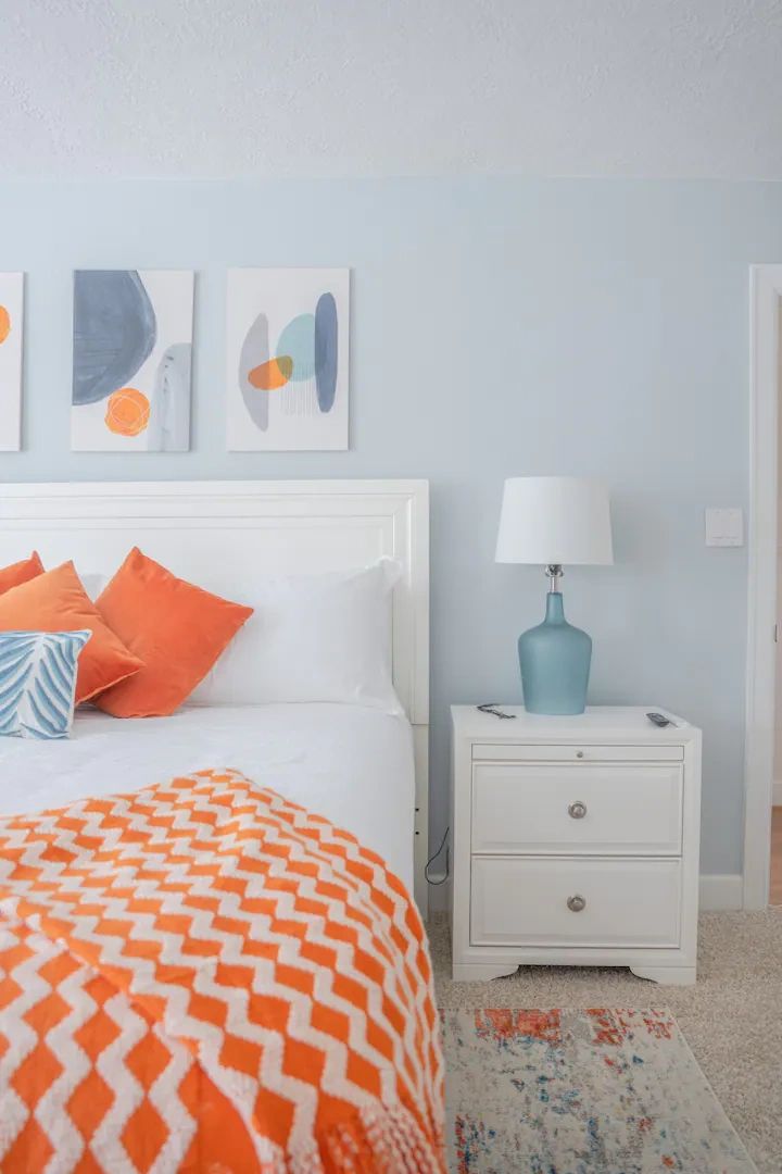 Home staged by Houston Furniture Rentals