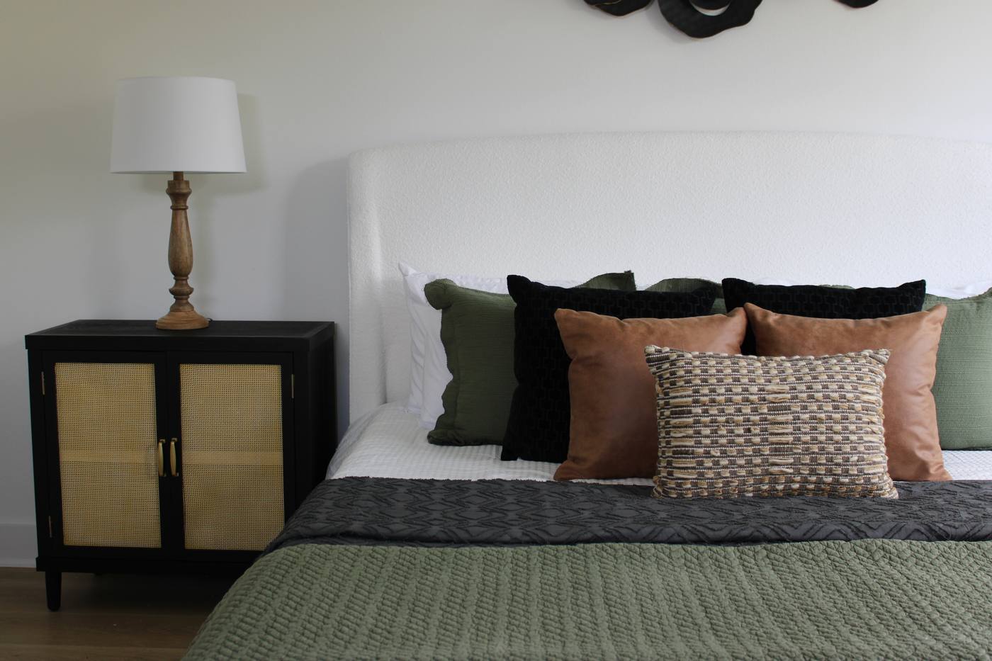Room furnished and set up by Houston Furniture Rentals