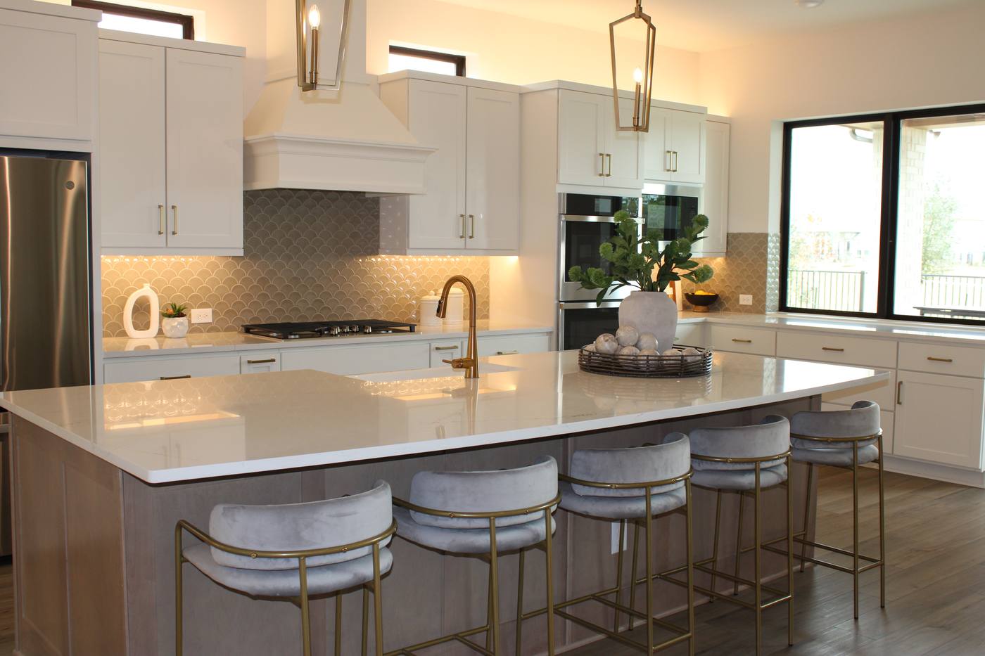 Room furnished and set up by Houston Furniture Rentals