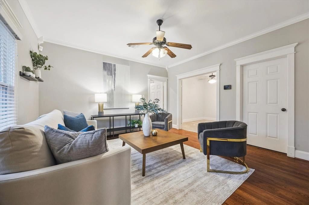 Home staged by Houston Furniture Rentals