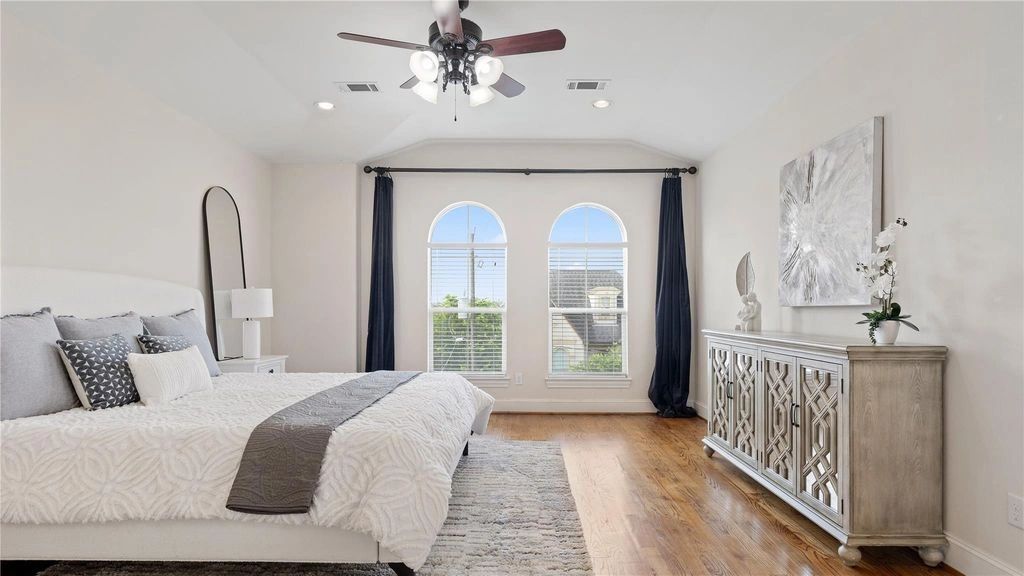 Home staged by Houston Furniture Rentals