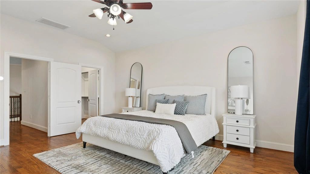 Home staged by Houston Furniture Rentals