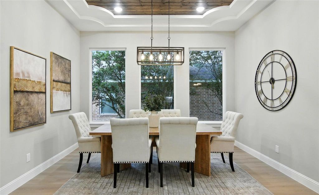 Home staged by Houston Furniture Rentals